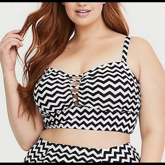 NWT’s BOTH Torrid Swimsuits bottoms 0X top 1X